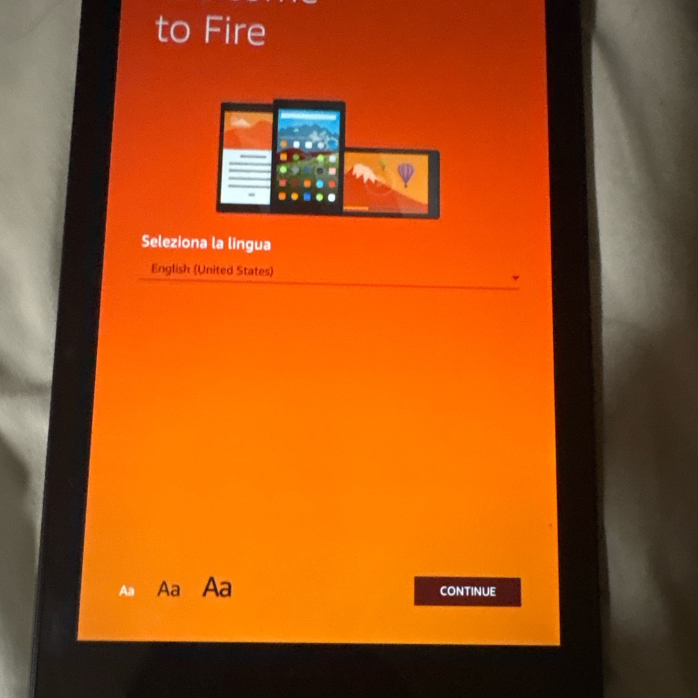 Amazon Fire Tablet - Black